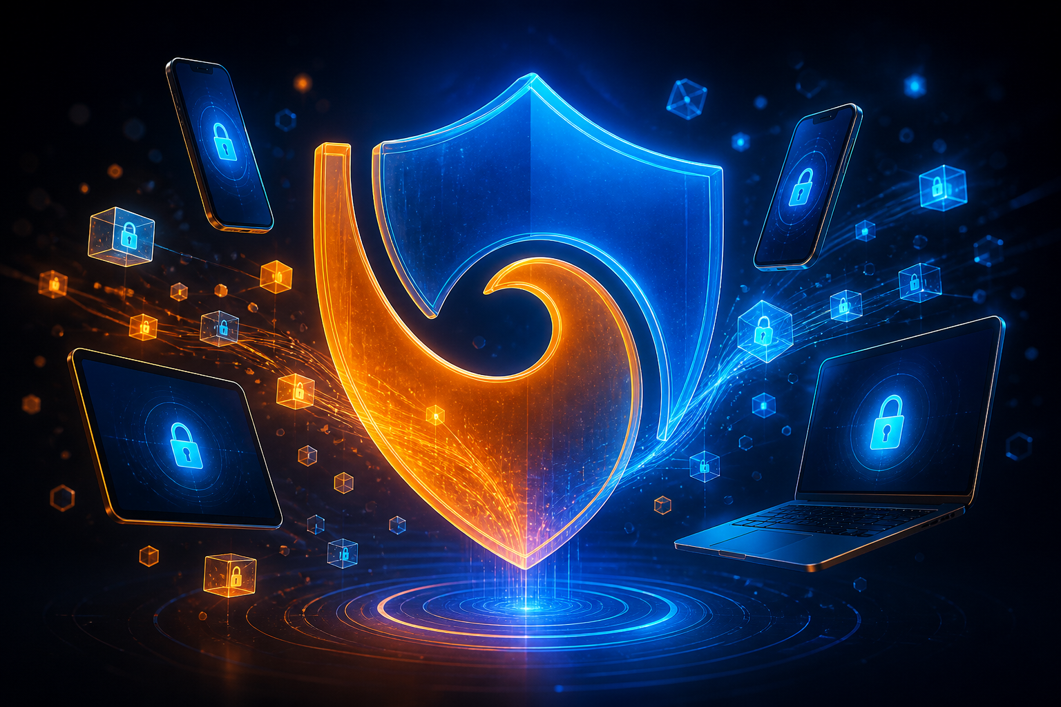 VisionGuard protecting phones, tablets, and laptops